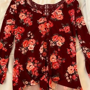 Flower Style Shirt